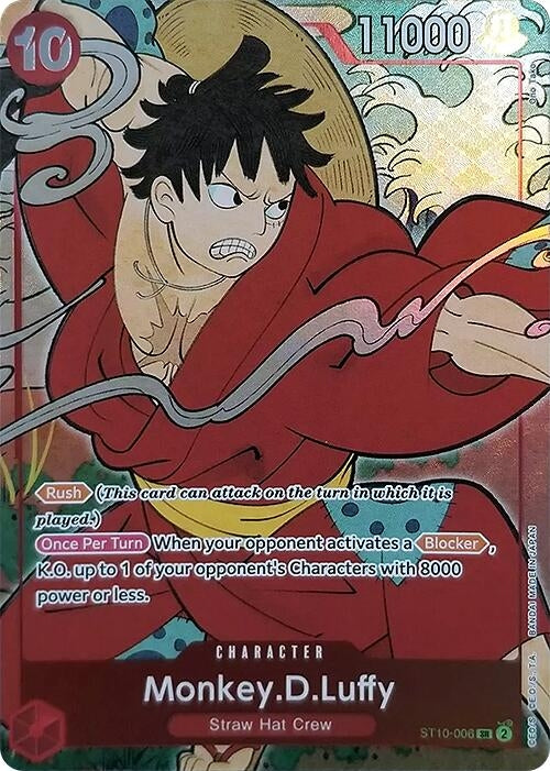 MonkeyDLuffy English Version 1st Anniversary Set (ST10-006) [OP-PR]