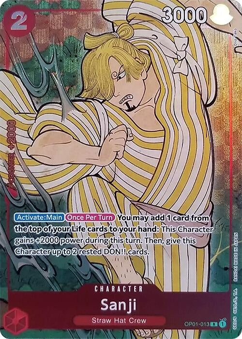 Sanji English Version 1st Anniversary Set (OP01-013) [OP-PR]