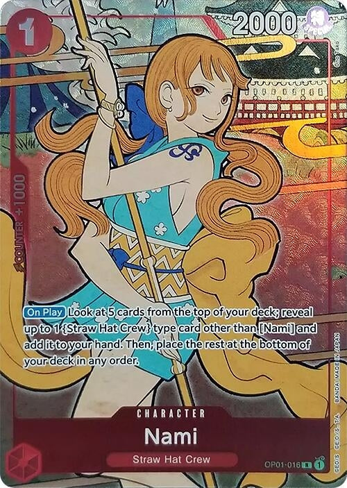 Nami English Version 1st Anniversary Set (OP01-016) [OP-PR]