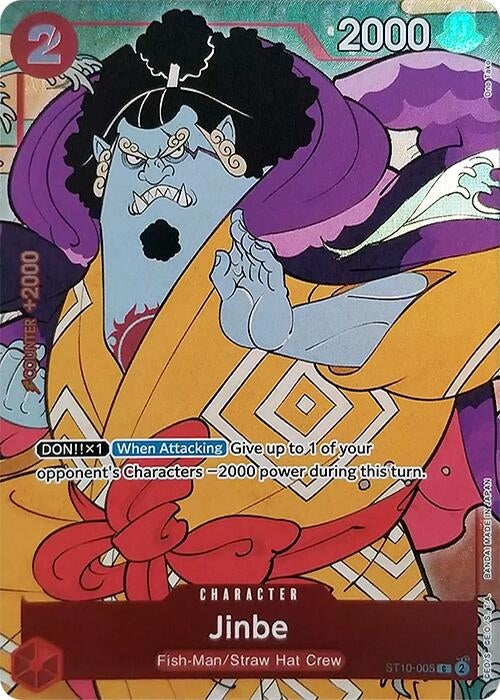 Jinbe English Version 1st Anniversary Set (ST10-005) [OP-PR]