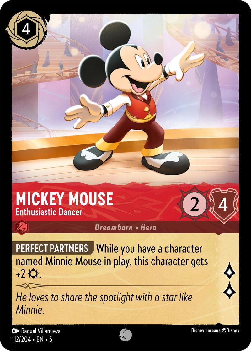 Mickey Mouse Enthusiastic Dancer (112/204) [5]