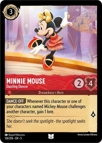 Minnie Mouse Dazzling Dancer (126/204) [5]