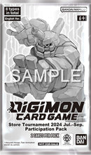 Image for Store Tournament 2024 Jul.-Sep. Participation Pack - Digimon Card Game