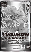 Image for Store Tournament 2024 Jul.-Sep. Winner Pack - Digimon Card Game