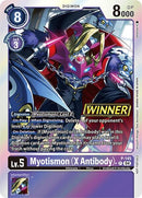 Image for Myotismon (X Antibody) - P-145 (Store Tournament 2024 Jul. - Sep. Winner Pack) [Digimon Promotion Cards]