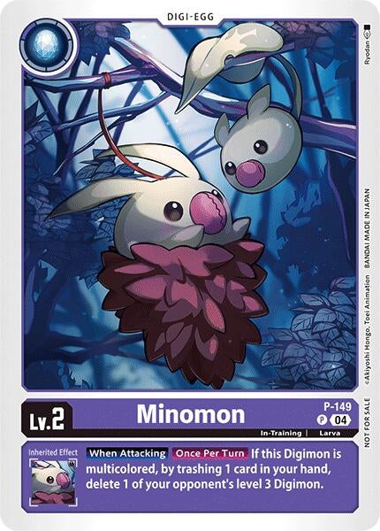 Image for Minomon - P-149 (Store Tournament 2024 Jul. - Sep. Participation Pack) [Digimon Promotion Cards]