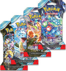 Stellar Crown Sleeved Booster Pack Art Bundle Set of 4 [SV07]