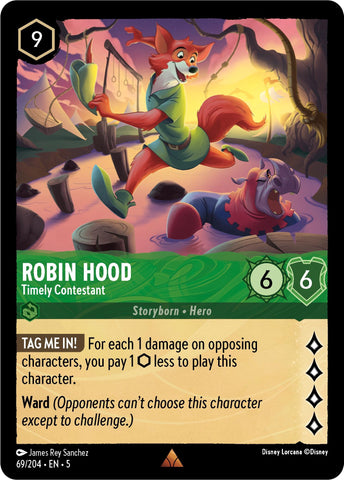 Robin Hood Timely Contestant (69/204) [5]