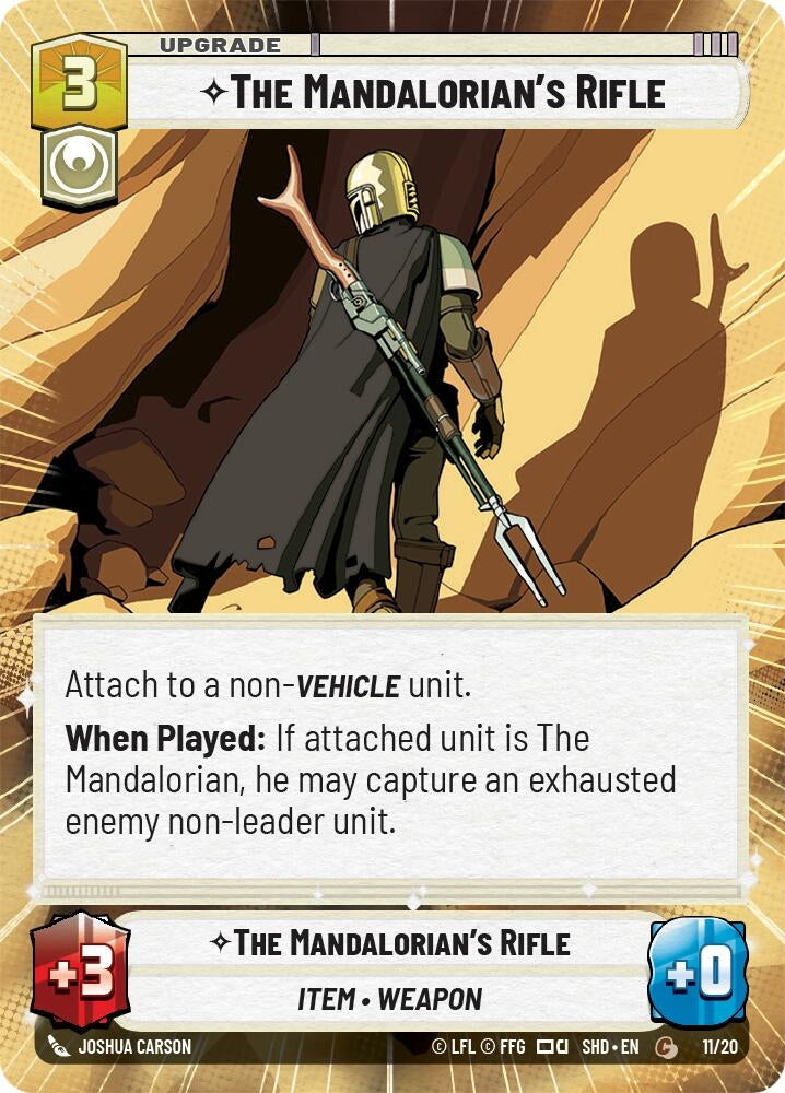 The Mandalorians Rifle Hyperspace (11/20) [SHD-WPP]