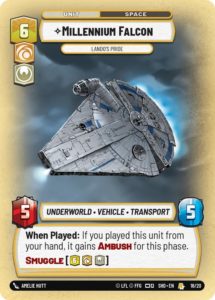 Millennium Falcon Landos Pride (16/20) [SHD-WPP]