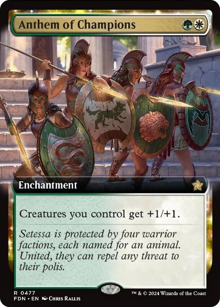 Image for Anthem of Champions (Extended Art)