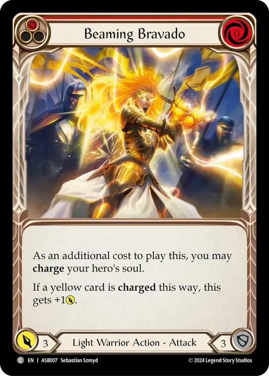 Beaming Bravado Red (ASB007) []