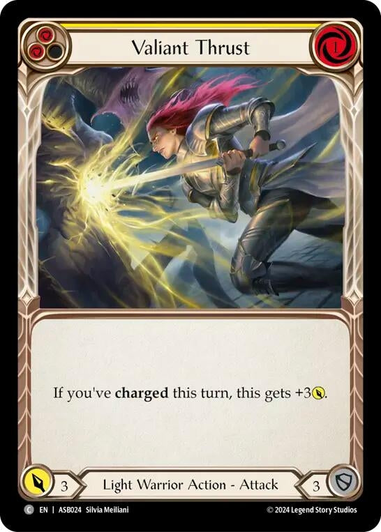 Valiant Thrust Yellow (ASB024) []