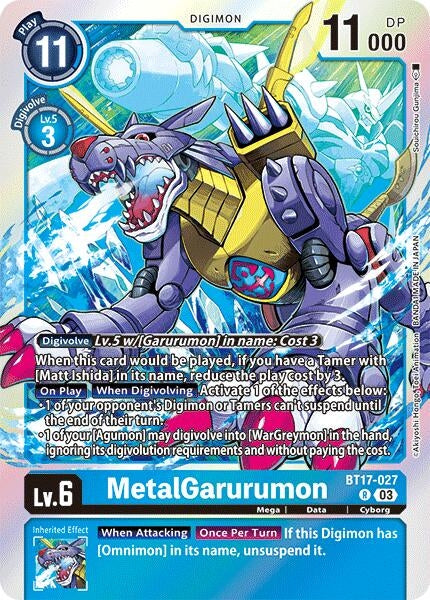 Image for MetalGarurumon [Secret Crisis]