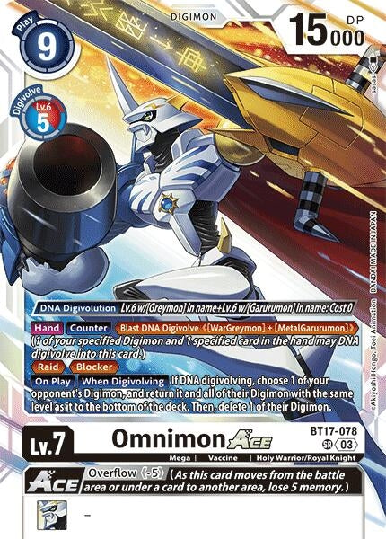 Image for Omnimon ACE [Secret Crisis]