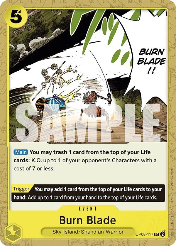 Burn Blade (OP08-117) [OP08]