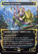Finneas Ace Archer Borderless Raised Foil (348) [BLB]