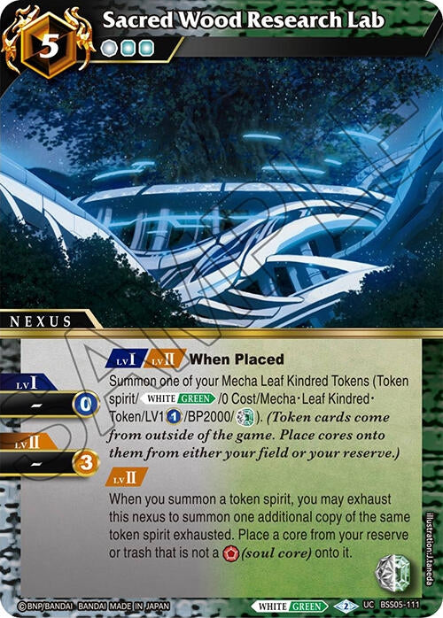 Sacred Wood Research Lab (BSS05-111) [BSS05]