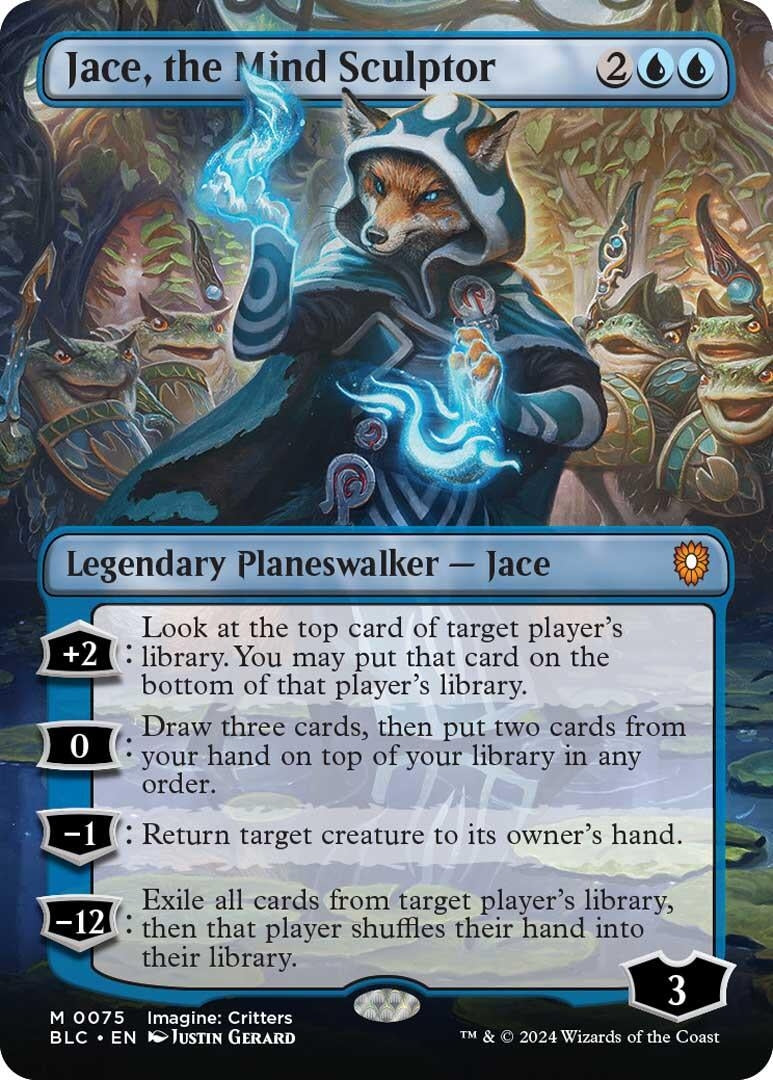 Jace the Mind Sculptor Borderless (75) [BLC]