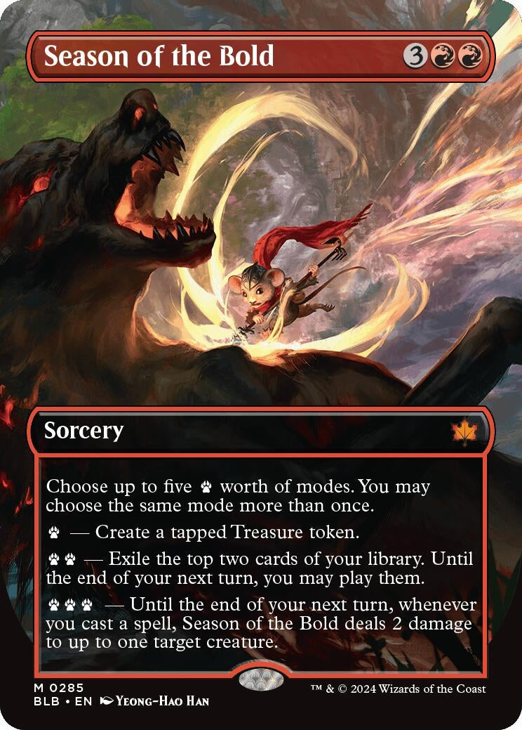 Season of the Bold Borderless (285) [BLB]