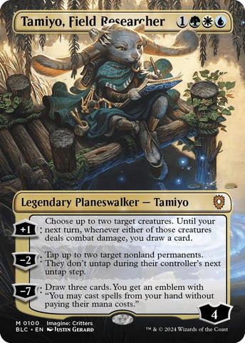 Tamiyo, Field Researcher (Borderless) (100) (Bloomburrow)