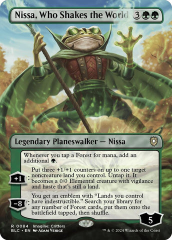 Nissa Who Shakes the World Borderless (84) [BLC]