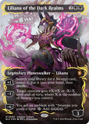 Liliana of the Dark Realms Borderless Raised Foil (94) [BLC]