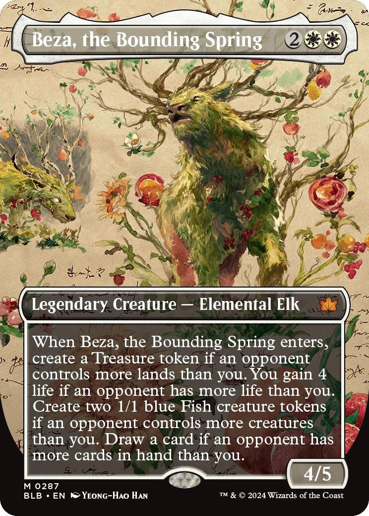 Beza the Bounding Spring Borderless (287) [BLB]