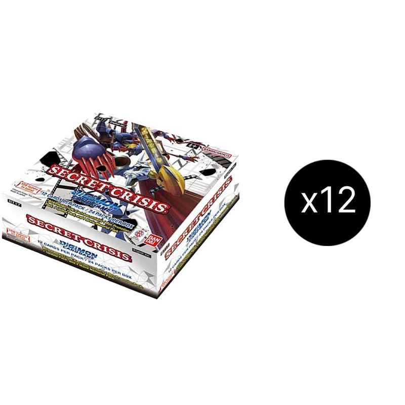Image for Secret Crisis Booster Box Case - Digimon Card Game