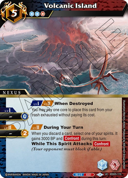Volcanic Island (BSS05-115) [BSS05]
