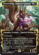 Chatterfang Squirrel General Borderless Raised Foil (95) [BLC]