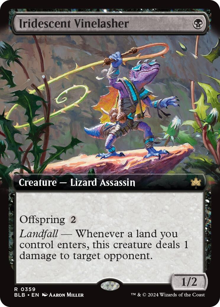 Iridescent Vinelasher Extended Art (359) [BLB]