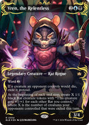 Vren the Relentless Borderless Raised Foil (354) [BLB]