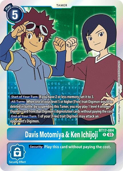 Image for Davis Motomiya & Ken Ichijoji [Secret Crisis]