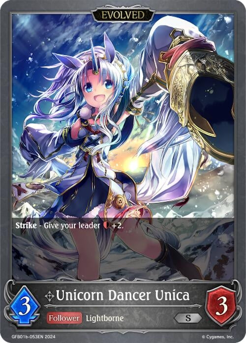 Unicorn Dancer Unica Evolved GFB01b 053EN (GFB01b-053EN) [GFB01]