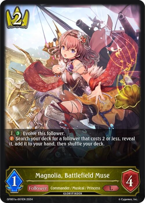 Magnolia Battlefield Muse (GFB01a-001EN) [GFB01]