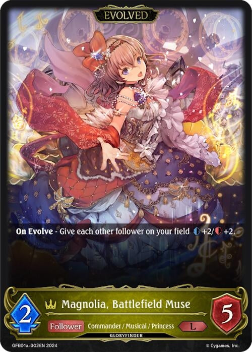Magnolia Battlefield Muse Evolved (GFB01a-002EN) [GFB01]
