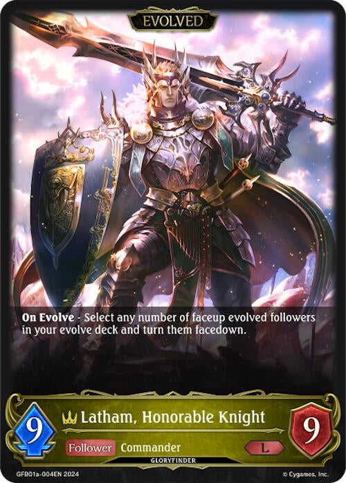 Latham Honorable Knight Evolved (GFB01a-004EN) [GFB01]