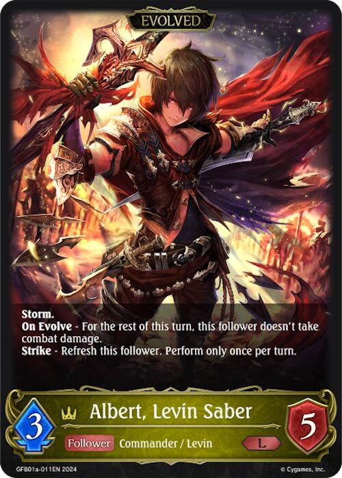 Albert Levin Saber Evolved (GFB01a-011EN) [GFB01]
