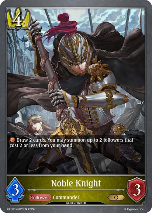 Noble Knight (GFB01a-020EN) [GFB01]
