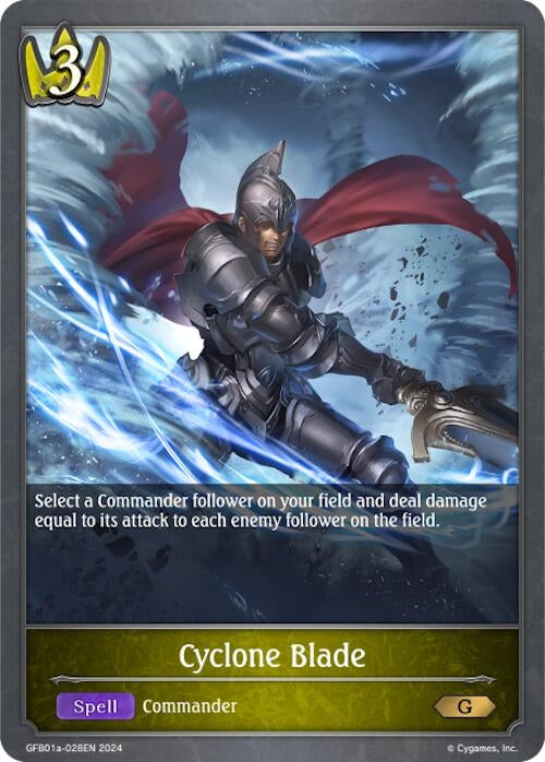 Cyclone Blade (GFB01a-028EN) [GFB01]