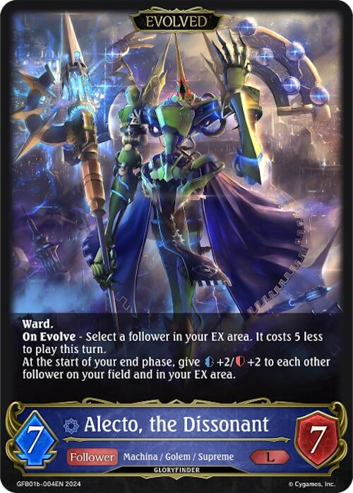 Alecto the Dissonant Evolved (GFB01b-004EN) [GFB01]
