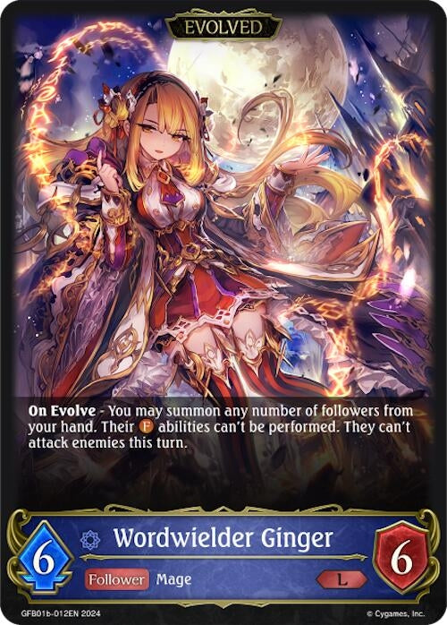 Worldwielder Ginger Evolved (GFB01b-012EN) [GFB01]