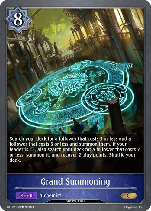 Grand Summoning (GFB01b-021EN) [GFB01]
