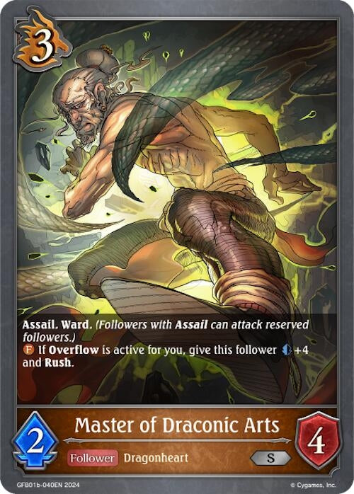 Master of Draconic Arts (GFB01b-040EN) [GFB01]