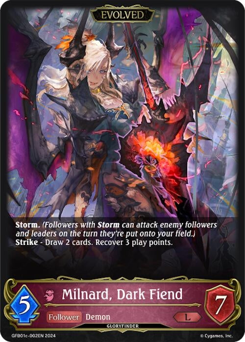 Milnard Dark Fiend Evolved (GFB01c-002EN) [GFB01]