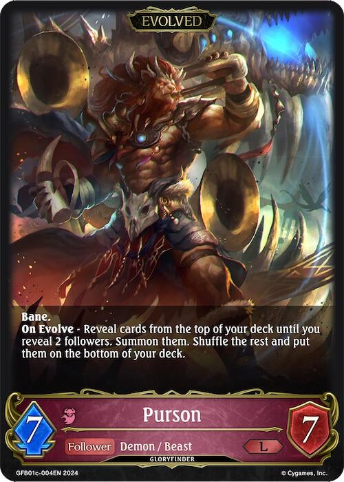 Purson Evolved (GFB01c-004EN) [GFB01]