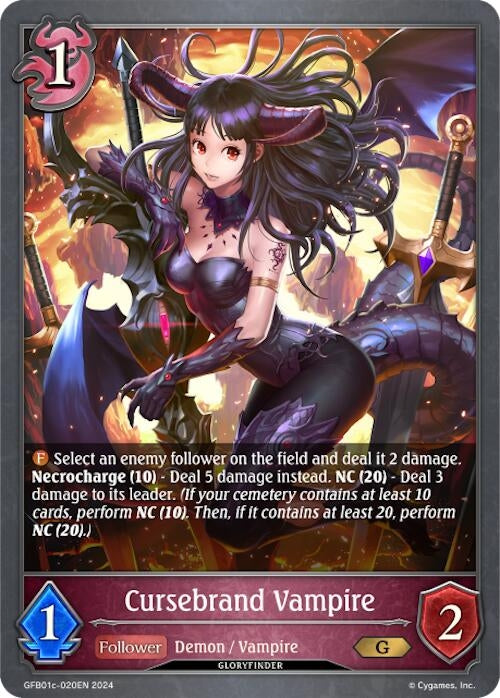 Cursebrand Vampire (GFB01c-020EN) [GFB01]