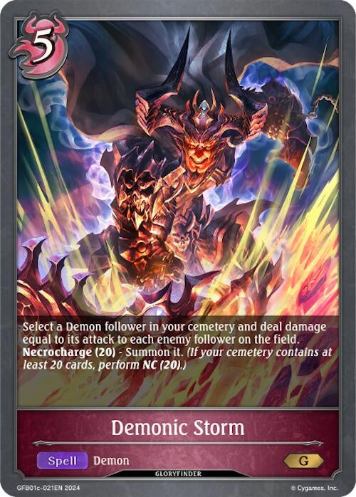 Demonic Storm (GFB01c-021EN) [GFB01]
