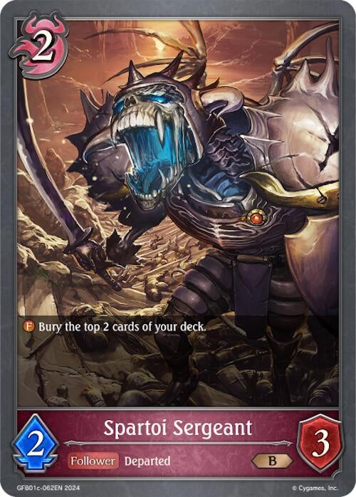 Spartoi Sergeant (GFB01c-062EN) [GFB01]